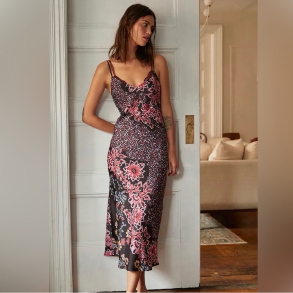 Free People Slip Dress, Your Better Side NWT - So Beautiful!